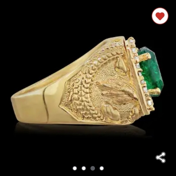 Mens size 11 ring - Picture 6 of 6